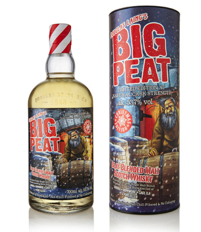 Recenze whisky Big Peat Christmas Edition 2019
