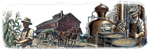 historie americké whiskey