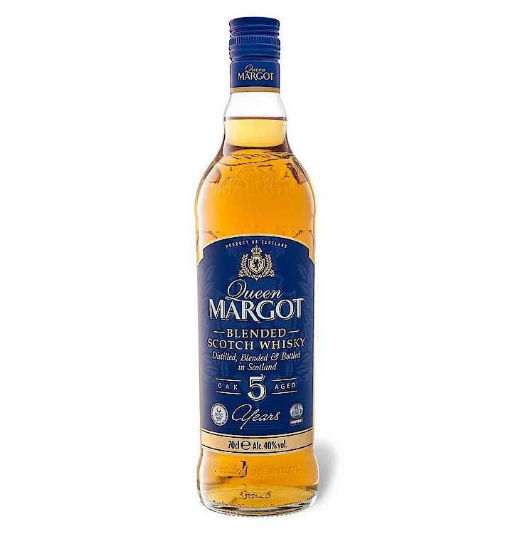 Recenze whisky Queen Margot 5 Year - Old Poznej Whisky