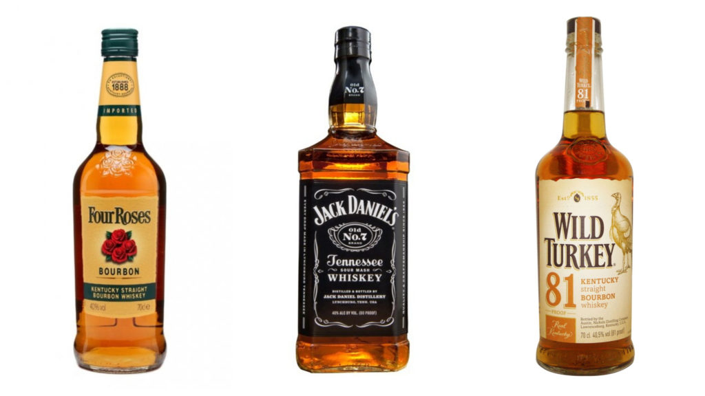 Americká whiskey průvodce v příkladech